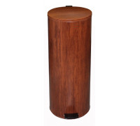 Урна с педалью 30 литров вишня