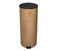 Урна с педалью 50 литров бук