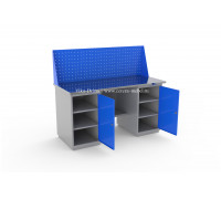 Верстак двухтумбовый ВС-1600/Т1/Т1 №611