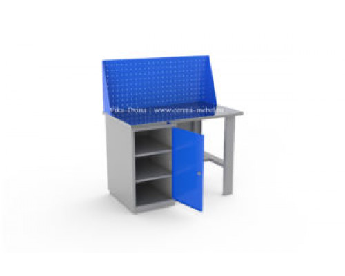 Верстак однотумбовый ВС-1200/Т1/0 №210