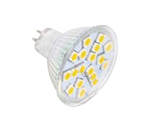 MR-16 LED 18, 5050SMD, 3W, 12V, 4500K Лампа светодиодная LAD.008.00.N