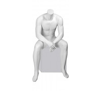 Smart headless Pose 06-01M Манекен мужской без головы, белый