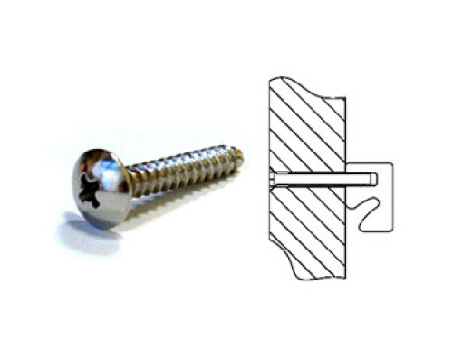 SQ 1001 Винт для крепления профиля (L=25мм)