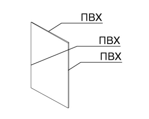 Боковая панель для гондолы, крайняя ST 001.007