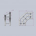 TS-6 Угол 3-х труб вертикальный