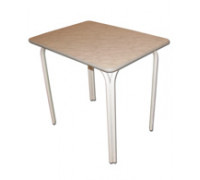 Стол обеденный МУЗ-10ПК/12 120*58*70 см пластифицированное покрытие столешницы, кромка