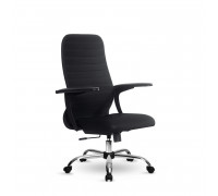 Кресло офисное S-CP-10 Комплект 10 пятилучье хром с овальным сечением лучей