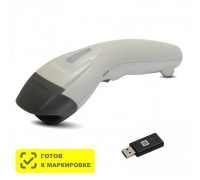 Беспроводной сканер штрих-кода Mertech CL-600 BLE Dongle P2D USB White