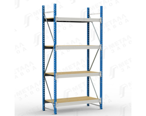 SGR-V-ДСП 1264-2.5 стеллаж до 500 кг на ярус ДСП полка