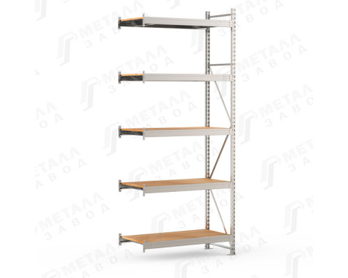 SGR-V-ДСП 1565-3.0 ДС стеллаж до 500 кг на ярус ДСП полка
