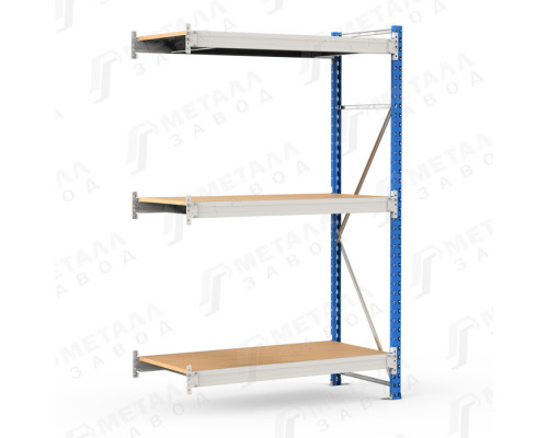 SGR-V-ДСП 2183-2.0 ДС стеллаж до 500 кг на ярус ДСП полка