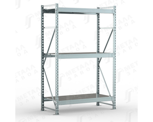 SGR-V-Zn Стеллаж 21103-2,0 оцинкованный до 500 кг на ярус