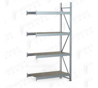 SGR-V-Zn Стеллаж 2184-2,5-DS оцинкованный до 500 кг на ярус