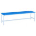 Скамья гардеробная 1500 (ЛДСП) синий