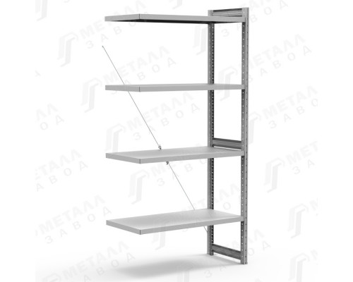 СКУ Стеллаж 1234 (2964)-ДС до 200 кг на полку