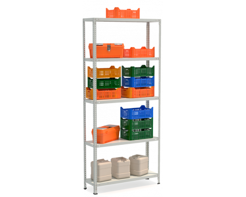 СТФЛ Стеллаж 1035-2,2 до 100 кг на полку