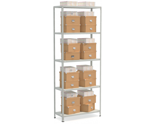 СТФЛ Стеллаж 1045-2,5 до 100 кг на полку