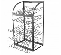 Стенд настольный с сетчатыми полками