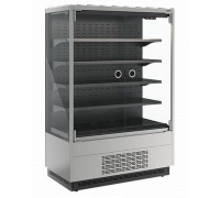 Холодильная горка гастрономическая Carboma FC 20-07 VM 1,3-1 Light фронт Х0 версия 2.0 (9006-9005)