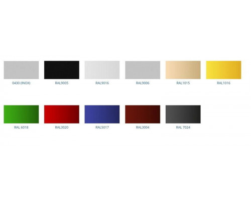 Холодильная горка гастрономическая Carboma FC16-06 VM 0,7-2 цвет по схеме (стандарт)