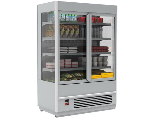 Холодильная горка гастрономическая Carboma FC20-07 VM 0,7-2 (Carboma Cube 1930/710 ВХСп-0,7) (цвет по схеме (фронт стандартный цвет))