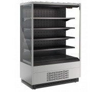 Холодильная горка гастрономическая Carboma FC20-07 VM 1,0-2 версия 2.0 ночная шторка (9006-9005)