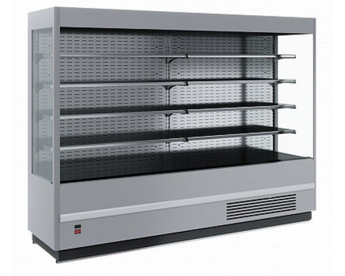 Холодильная горка гастрономическая Carboma FC20-07 VM 2,5-2 (Carboma Cube 1930/710 ВХСп-2,5, цвет по схеме, фронт стандартный цвет)