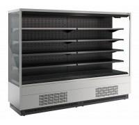Холодильная горка гастрономическая Carboma FC20-07 VM 2,5-2 версия 2.0 (9006-9005)