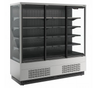 Холодильная горка универсальная Carboma FC20-07 VV 1,9-1 Standart фронт X1 версия 2.0 (0430)