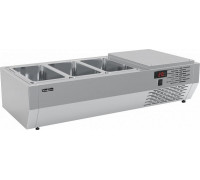 Холодильная витрина для ингредиентов Carboma IDO A40 SM 0,9 (3 GN1/3)