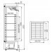Шкаф универсальный Carboma V700 С (стекло)