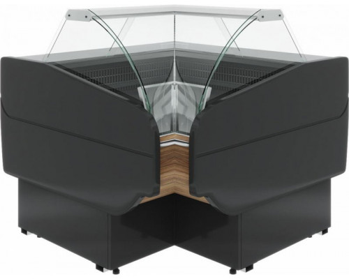 Витрина холодильная Carboma G120 VM-6 KombiLux (внутренний угол, динамика, цвет по схеме)