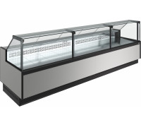 Витрина холодильная Carboma GC110 SM 3,75-1 версия 2.0 без боковин, 9006-0430