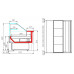 Витрина холодильная Carboma GC110 VM 0,94-1 (ВХС-0,94 Carboma GC110 (динамика)) (1006 ДУБ)