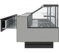 Витрина холодильная Carboma GC110 VM 1,5-1 версия 2.0 выдвижные поддоны, без боковин, 9006-0430