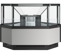 Витрина холодильная Carboma GC110 VM 5-1 версия 2.0 с боковинами, 9006-0430, внеш.угол