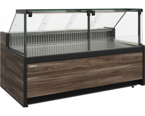 Витрина холодильная Carboma GC111 SM 3,75-1 (1008 Темный дуб)