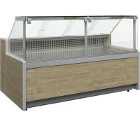 Витрина холодильная Carboma GC111 VM 3,75-1 (газлифт, динамика, 1010 Мариель)