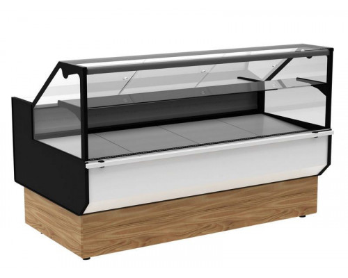 Витрина холодильная Carboma GC95 SM 1,5-1 0013-0430 (ВХС-1,5 Carboma GC95 KombiLux) (0107 Ольха)
