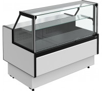 Витрина холодильная Carboma GC95 VM 1,5-1 версия 2.0 выдвижные поддоны, без боковин, 9006-0430