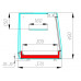 Витрина холодильная настольная Carboma AC37 SM 1,0-11
