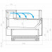 Витрина холодильная открытая Carboma GC110 SM 1,5-2 версия 2.0 без боковин, 9006-0430