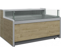 Витрина холодильная открытая Carboma GC111 SM 1,5-2 (1010 Мариель)