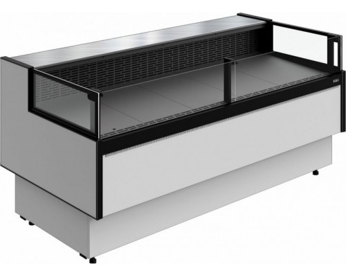 Витрина холодильная открытая Carboma GC95 SM 2,0-2 версия 2.0 с боковинами, 9006-0430