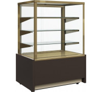 Витрина кондитерская Carboma KC70 VH 0,6-1 Light Chocolate 0102-0109 (ВХСв-0,6д Carboma Cube для шоколада)