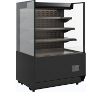 Витрина кондитерская Carboma KC70 VM 0,9-2 Standart версия 2.0 открытая, горка, без боковин, 9005