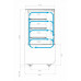 Витрина кондитерская Carboma KC70 VV 0,9-1 Standart RAL 9005 версия 2.0