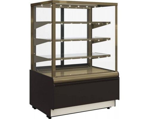 Витрина кондитерская Carboma KC70 VV 1,3-1 Standart 0102-0109 (ВХСв-1,3д Carboma Cube Люкс)