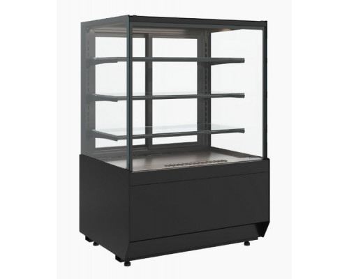 Витрина кондитерская Carboma KC70 VV 1,3-1 Standart 9005 версия 2.0