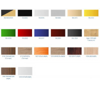 Витрина кондитерская Carboma KC70 VV 1,3-1 Standart версия 2.0 без боковин, 9005-0109, дверь слайдер